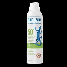 Blue Lizard Mineral Sunscreen Spray Kids SPF 50+ Broad Spectrum 4.5oz – Gentle Mineral Protection