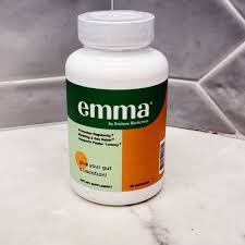 Emma Gut Health Supplement 60 Capsules – Doctor Endorsed Digestive Support for Gas, Bloating & Gut Balance