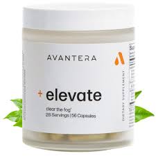 Avantera Elevate Brain Fog & Focus Support Supplement – 60 Capsules (Pack of 2) | Mental Clarity & Energy Nootropic Formula .