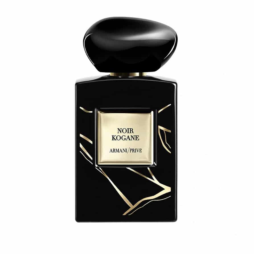 Giorgio Armani Privé Noir Kogane Eau de Parfum 2023 – Unisex Luxury Fragrance, Smoky Leather & Spiced Woods