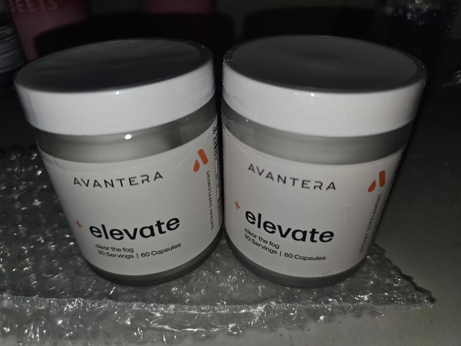 Avantera Elevate Brain Fog & Focus Support Supplement – 60 Capsules (Pack of 2) | Mental Clarity & Energy Nootropic Formula .
