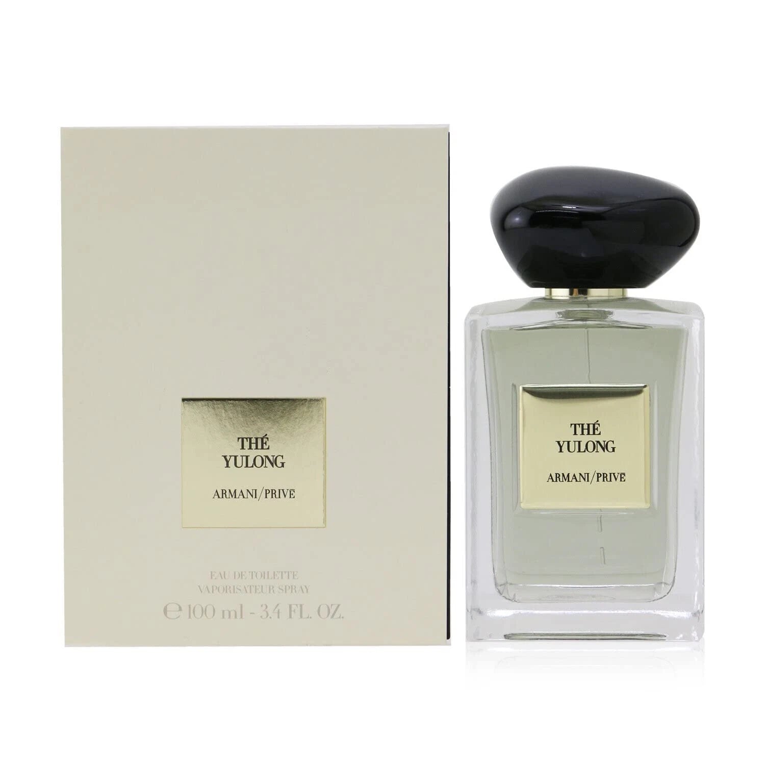 Armani/Privé Thé Yulong Eau de Toilette 3.4 oz / 100 ml – Luxury Unisex Tea Citrus Fragrance, New Sealed Box